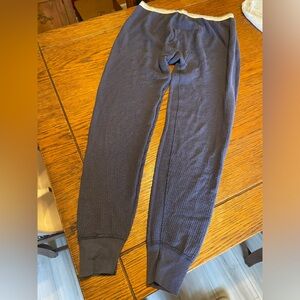 Fruit of the Loom Men's Navy Thermal Joggers